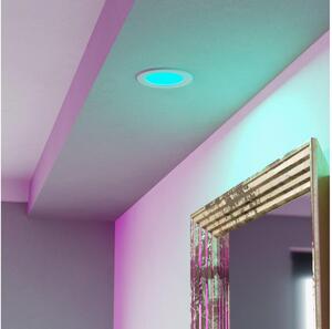 Eglo 901431-LED RGBW Plafoniera da incasso per bagno FUEVA-Z LED/5W/230V 12cm IP44 bianca