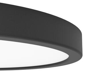 Eglo 901373 -LED RGBW Dimmerabile plafoniera per bagno FUEVA-Z LED/14,3W/230V 27,8cm IP44 nero