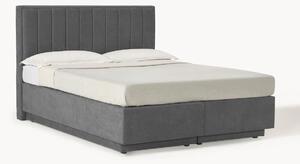 Letto boxspring con contenitore Livia