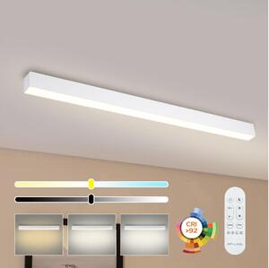 Brilagi - plafoniera LED dimmerabile SLEEKLINE LED/40W/230V Wi-Fi Tuya bianca + telecomando