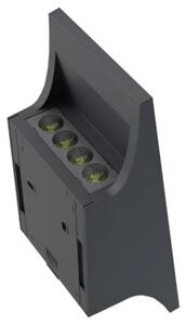 Viking - Lampada da parete solare a LED dimmerabile LED/1,5W/3,7V IP65 4000K 2000 mAh