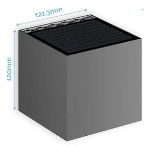 Viking - Lampada da parete solare LED dimmerabile LED/1W/3,7V IP54 4000K 2000 mAh