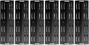 Distributore universale di fiamma Gasgrill 29-43 cm - 6 pezzi Accessori per barbecue a gas - Acciaio smaltato di alta qualità - Perfetto per Tui