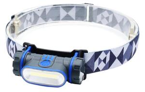 Viking - Lampada frontale LED ricaricabile dimmerabile con sensore, 5V, IPX4, 150 lm, 2200 mAh