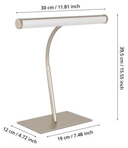 Eglo 901982 - Lampada da tavolo LED dimmerabile RICCIONE LED/5W/230V 2700/4000/6500K cromo