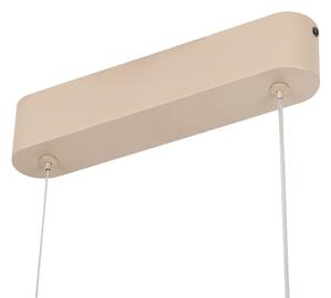 Brilagi-LED Lampadario dimmerabile a sospensione TWISTER LED/60W/230V 3000-6000K beige + telecomando
