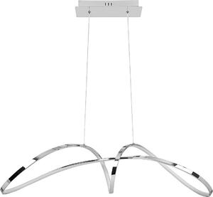 Rabalux 5358 Aisha lampada a sospensione, 38W, 4000K, 2600lm, bianco argento, bianco neutro, moderno, 86,5 cm