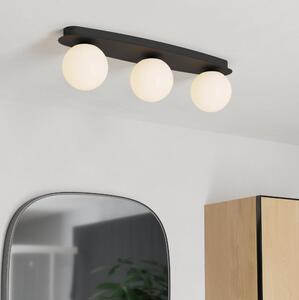 Eglo 902092 - Plafoniera LED per bagno CASTROVIDO 3xG9/4,2W/230V IP44 nera