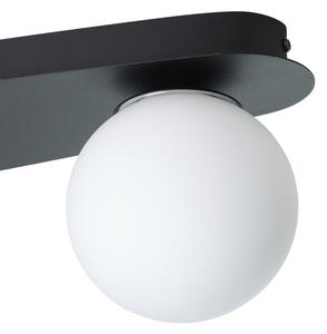 Eglo 902092 - Plafoniera LED per bagno CASTROVIDO 3xG9/4,2W/230V IP44 nera