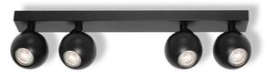 Osram - Faretto SPOT SPHERAL 4xGU10/6W/230V nero