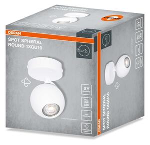Osram - Faretto SPOT SPHERAL 1xGU10/6W/230V bianco