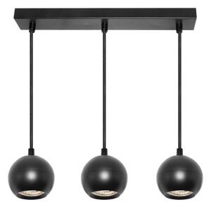 Osram - Lampada a sospensione con cavo SPOT SPHERAL 3xGU10/6W/230V nera