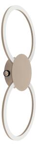 Eglo 902127 - Applique da parete LED VENTICELLO LED/20W/230V + LED/0,91W beige