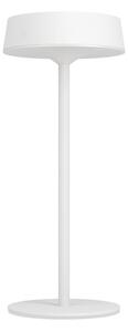 Eglo 75877 - Lampada da tavolo solare ricaricabile LED dimmerabile SIMERI LED/3W/5V 1800mAh IP44 bianca