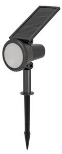 Eglo 901069 - LED RGBW dimmerabile lampada solare SAMBUCO LED/3W/4,5V IP44 nera + telecomando