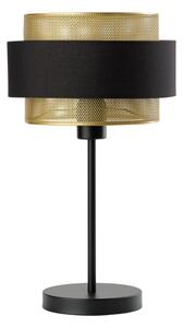 Osram - Lampada da tavolo DECOR HORNET 1xE27/10W/230V nera/dorata