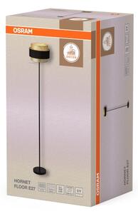 Osram - Lampada da terra DECOR HORNET 1xE27/10W/230V nero/oro