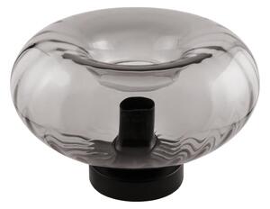 Osram - Lampada da tavolo DECOR SMOKE 1xE27/12W/230V nera/grigio fumé
