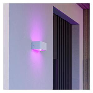 Eglo 901955 - Lampada da parete per esterni dimmerabile LED RGBW SANIA-Z LED/10W/230V IP55 bianca