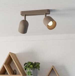 Eglo 44162 - Faretto TILSTON 2xE14/40W/230V beige