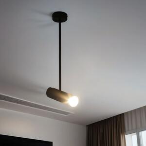 Plafoniera Moderna EYE Nero Metallo GU10 D:56cm Lampada da soffitto Soggiorno Camera da letto Corridoio