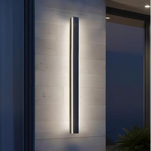 Applique da esterno MIRANA LED/25W/230V 4000K IP44 120 cm nera