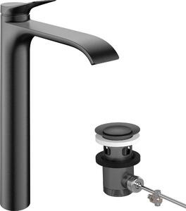 Hansgrohe Vivenis, robinetterie de lavabo 250 CoolStart pour lavabos à poser avec vidage à tirette, 75044340, 75044340