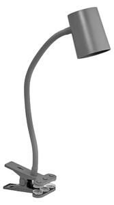 Osram - Lampada da scrivania con clip DESK LINE 1xGU10/9W/230V grigia
