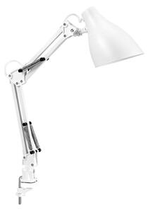 Osram - Lampada da scrivania con morsetto DESK LINE 1xE27/11W/230V bianca
