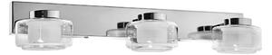 Osram - Applique da bagno LED ORBIS FLAME 3xLED/5,5W/230V IP44 cromato