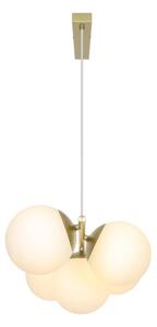 Nordlux - Lampadario a sospensione con cavo LILLY 5xE14/10W/230V ottone