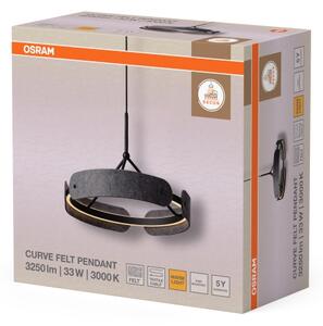 Osram - Lampada a sospensione LED su cavo DECOR CURVE LED/33W/230V grigia