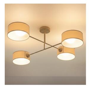 Brilagi - Lampadario a soffitto VIRGO 4xE14/40W/230V crema/oro