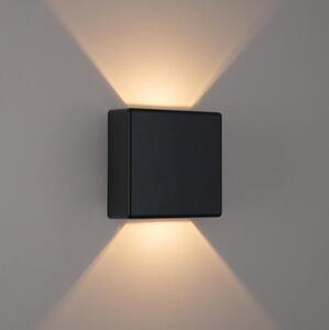 Brilagi - Applique da esterno LED DOUBLERAY LED/6W/230V nero IP54