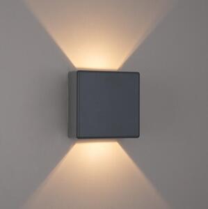 Brilagi - Applique da esterno LED DOUBLERAY LED/6W/230V antracite IP54