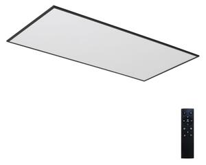 Brilagi - plafoniera LED dimmerabile SLIMFRAME LED/80W/230V 120x60 cm nera + telecomando