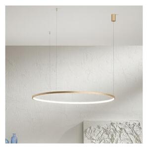 Ondaluce - Lampadario LED dimmerabile a cavo SOEL LED/28W/230V pr. 60 cm oro