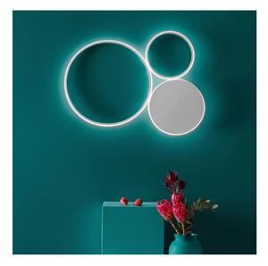 Ondaluce - Lampada da parete dimmerabile a LED POIS LED/42W/230V argento