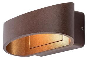 Rabalux 77180 - Applique da esterno LED GERLA LED/9W/230V IP54 marrone