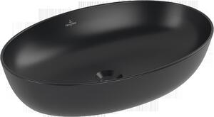 Vasque à poser Villeroy & Boch Artis, ovale, sans trop-plein, 610x410mm, 419861R7, 419861R7