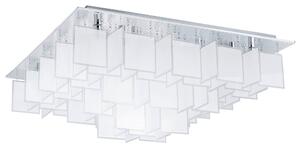 Eglo 92813 Condrada 1 Plafoniera 16 luci bianco chiaro cromo