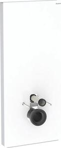 Geberit Monolith module sanitaire pour WC suspendu, 114 cm, entrée deau derrière au centre, avec tubulure de raccordement, 131.031.SI.5, 131.031.SI.5