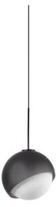 Ideal Lux - Lampadario LED a cavo BLOOM 1xG9/3W/230V diam. 11,5 cm nero