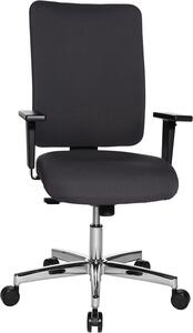 Sedia da scrivania Topstar Ortho Sedis 65 antracite con schienale aperto