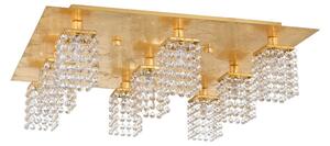 EGLO 97722 PYTON GOLD Plafoniera LED chiara G9 9x3W