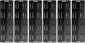 Distributore universale di fiamma Gasgrill 29-43 cm - 6 pezzi Accessori per barbecue a gas - Acciaio smaltato di alta qualità - Perfetto per Tui