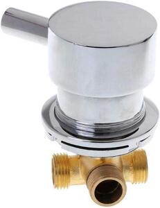 Rubinetto miscelatore doccia Rubinetto miscelatore acqua calda fredda G1/2" per doccia - Controllo della temperatura, Risparmio d'acqua, Design compatto