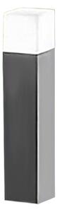 Lampioncino esterno ip54 perenz tower 8342 a e27 led metallo alluminio acrilico antracite opaco - Perenz