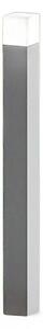 Lampioncino esterno ip54 perenz tower 8344 gc e27 led metallo alluminio acrilico grigio cemento - Perenz
