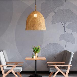 Carta da parati Grandi foglie di ginkgo e geometria di colore blu, Carta da parati 3D, Fotomurali Foglie 3D, w01465v1 : Uwalls.it